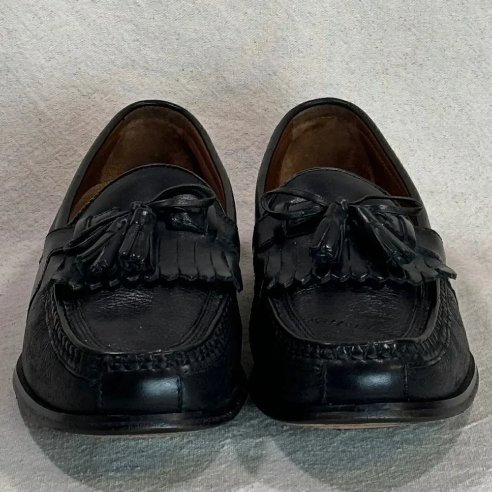 Johnston & Murphy Kiltie Tassel Loafers Moc Toe Mens Size 9.5M